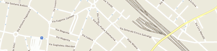 Mappa della impresa fornabaio assicurazioni sas di fornabaio antonio e a GALLARATE