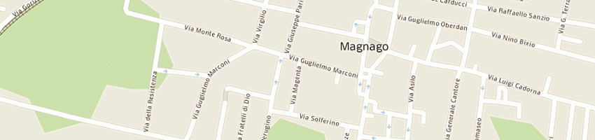 Mappa della impresa art promotions di fabio paganini a MAGNAGO