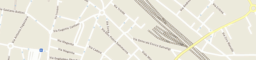 Mappa della impresa bar faietto a GALLARATE