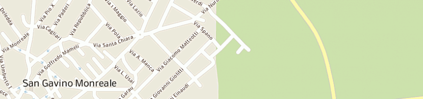 Mappa della impresa poste italia spa a MONREALE