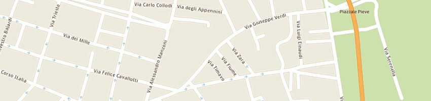 Mappa della impresa grandi gino a NOVI LIGURE