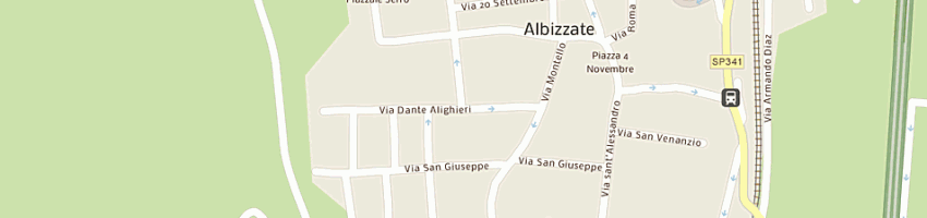 Mappa della impresa studio leda srl a ALBIZZATE