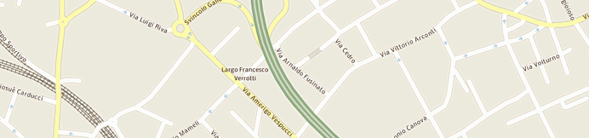Mappa della impresa sbardolini franco a GALLARATE