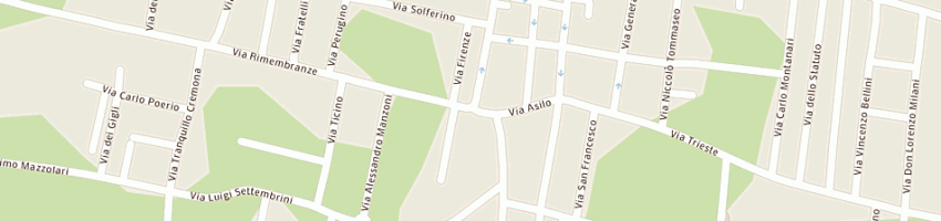 Mappa della impresa lattuada franco a MAGNAGO