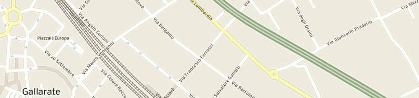 Mappa della impresa grampa servizi tecnici sas di grampa eligio e c a GALLARATE
