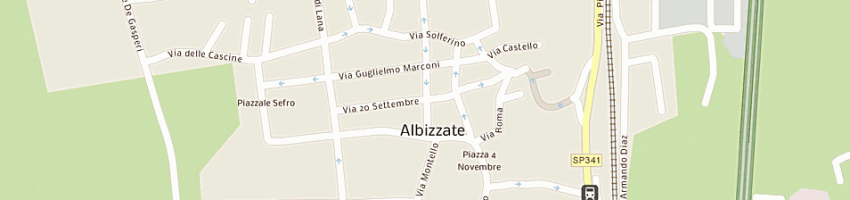 Mappa della impresa studio aurora sas di bianchessi bernardo a ALBIZZATE