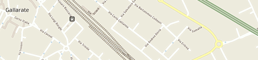 Mappa della impresa a e g documentazioni tecniche snc di galli luigi e c a GALLARATE