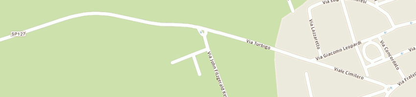 Mappa della impresa casa della scarpa di radaelli alessandro a CUGGIONO