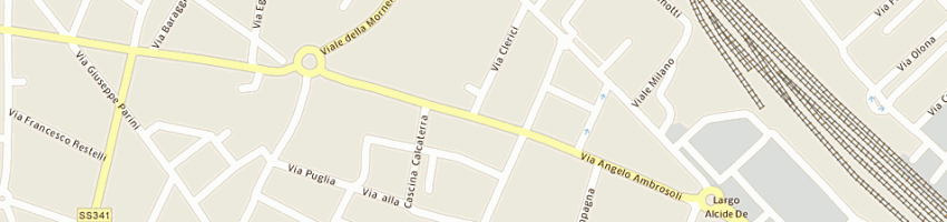 Mappa della impresa mazza' giuseppe a GALLARATE