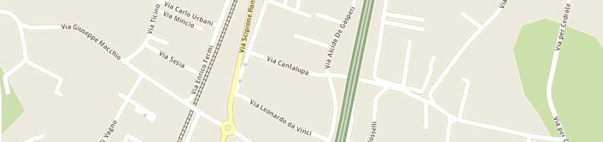 Mappa della impresa alabardi casa snc di g e g alabardi a CAVARIA CON PREMEZZO