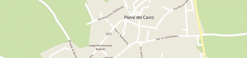 Mappa della impresa azienda agricola san francesco snc di papetti a e flli a PIEVE DEL CAIRO