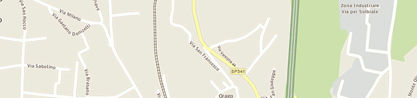 Mappa della impresa hydromatic a JERAGO CON ORAGO