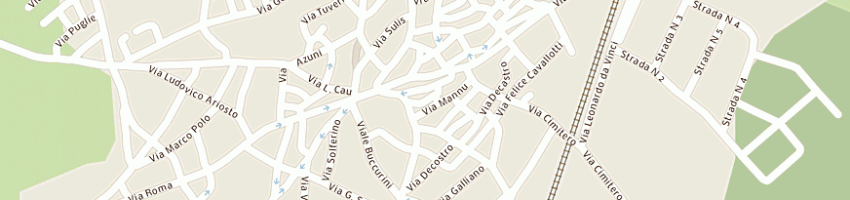 Mappa della impresa pisanu graziano a NUORO