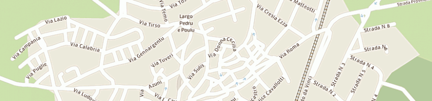 Mappa della impresa gosamo camillo a BORORE