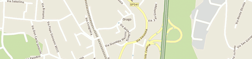 Mappa della impresa scuola materna a JERAGO CON ORAGO
