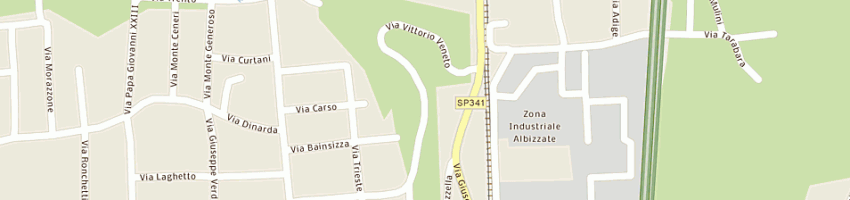 Mappa della impresa piotti sas a ALBIZZATE