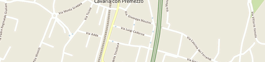 Mappa della impresa marchina renato a CAVARIA CON PREMEZZO