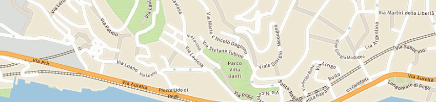 Mappa della impresa fortuna di bernardo elvira a GENOVA