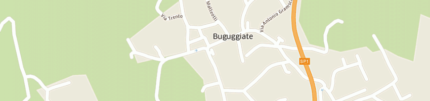 Mappa della impresa progetto delfino comune di buguggiate a BUGUGGIATE