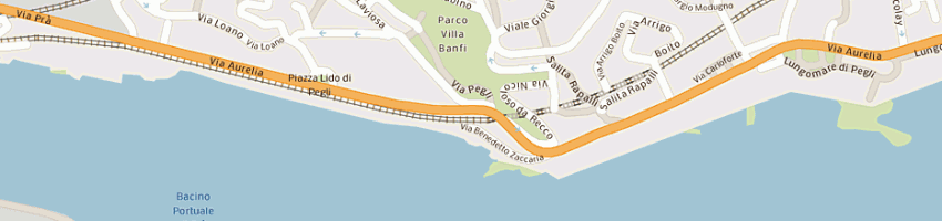 Mappa della impresa neri giorgio a GENOVA