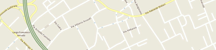 Mappa della impresa frigotec srl a GALLARATE