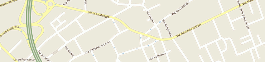Mappa della impresa macchi lorenzo a GALLARATE