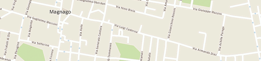 Mappa della impresa pariani antonio a MAGNAGO