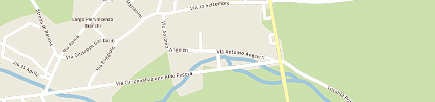 Mappa della impresa manfredi carlo e figlio a PIEVE DEL CAIRO