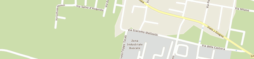 Mappa della impresa alluminio zanardi (srl) a BUSCATE