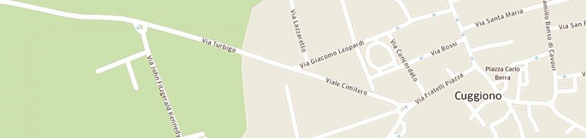 Mappa della impresa danesi domenico a CUGGIONO