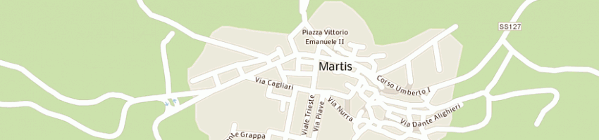 Mappa della impresa poste italiane a MARTIS