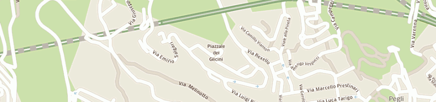 Mappa della impresa malvarosa agostino a GENOVA