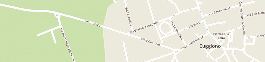 Mappa della impresa offredi giorgio apicoltura a CUGGIONO