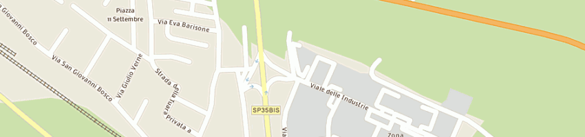Mappa della impresa spal di cipollina a e c snc a NOVI LIGURE