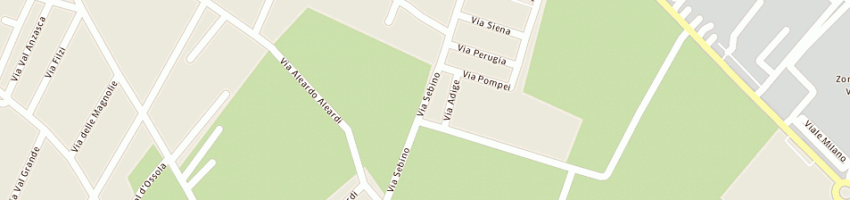 Mappa della impresa ferrario di gallarate sas allestimento per cerimonie a GALLARATE