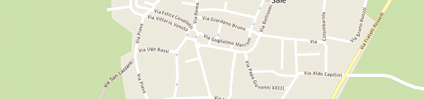 Mappa della impresa legnazzi angelo a SALE