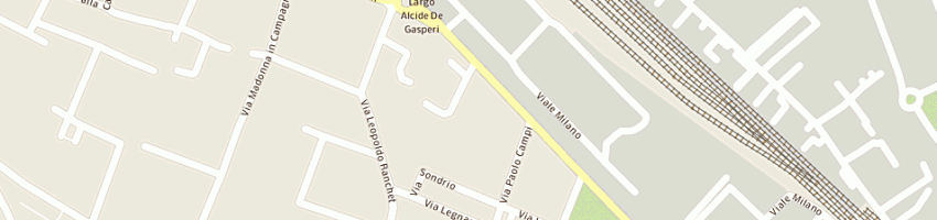 Mappa della impresa unoper srl a GALLARATE