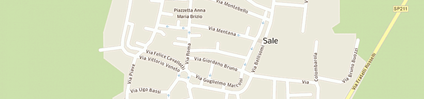 Mappa della impresa solla (snc) a SALE
