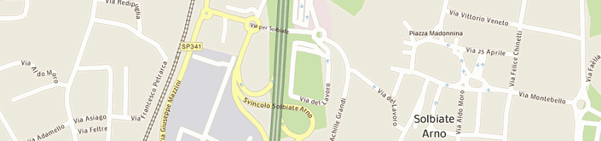 Mappa della impresa pagani enrico a SOLBIATE ARNO