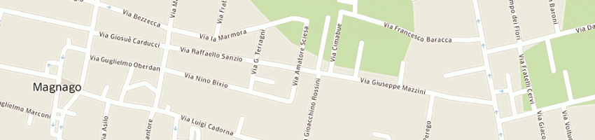 Mappa della impresa lamp a MAGNAGO