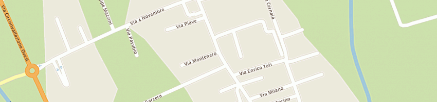 Mappa della impresa circolo auser cassolnovo a CASSOLNOVO