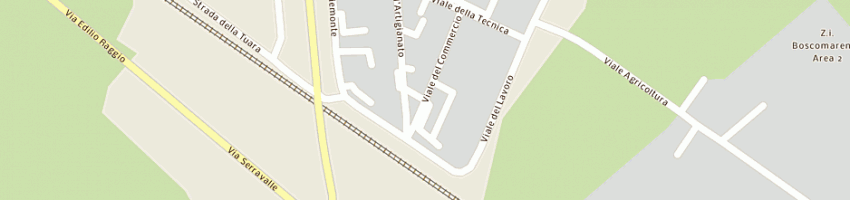Mappa della impresa emme 3 srl a NOVI LIGURE