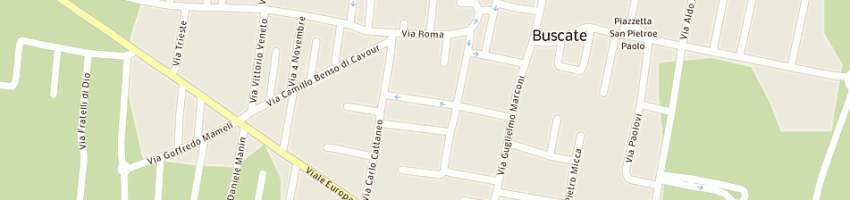 Mappa della impresa sfondrini maria luisa a BUSCATE