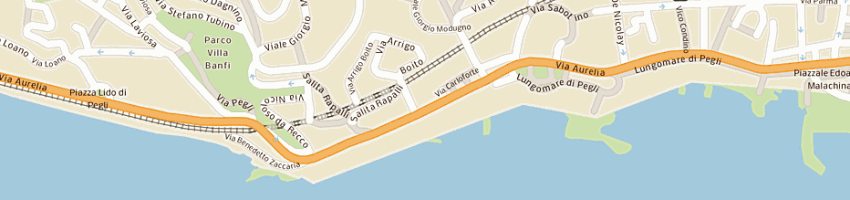 Mappa della impresa intese srl a GENOVA