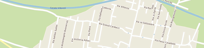 Mappa della impresa arrighetti a BUSCATE