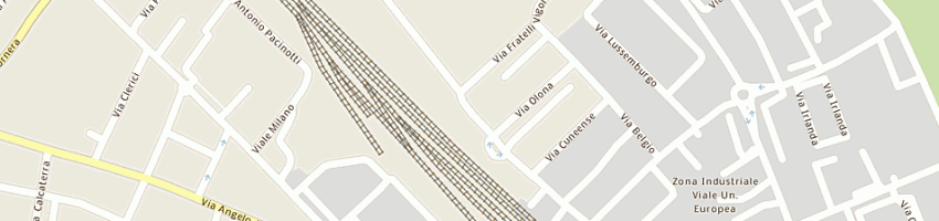 Mappa della impresa swiss rail cargo italy srl a GALLARATE