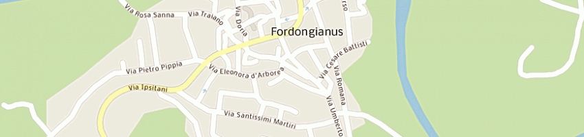 Mappa della impresa casu augusta giuseppa a FORDONGIANUS