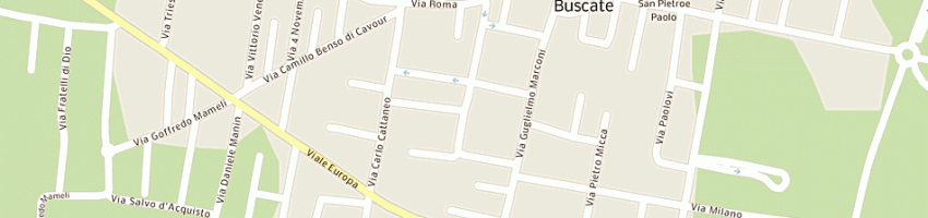 Mappa della impresa bea snc di biundo ada e livretti carlo a BUSCATE