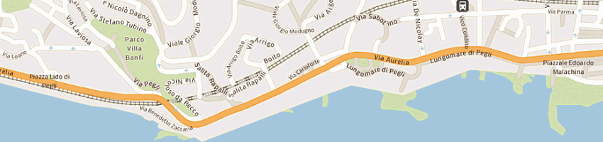 Mappa della impresa gei srl a GENOVA