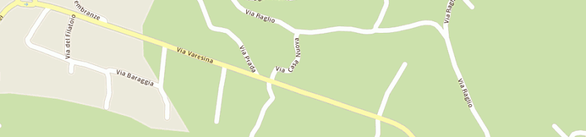 Mappa della impresa adreani mario a CUNARDO